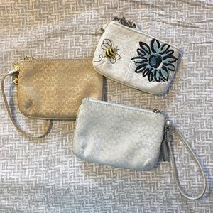 Coach wristlet assortment